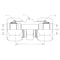 World Wide Fittings Flareless Union Stainless Steel C2403X06X06SS - alternate 2